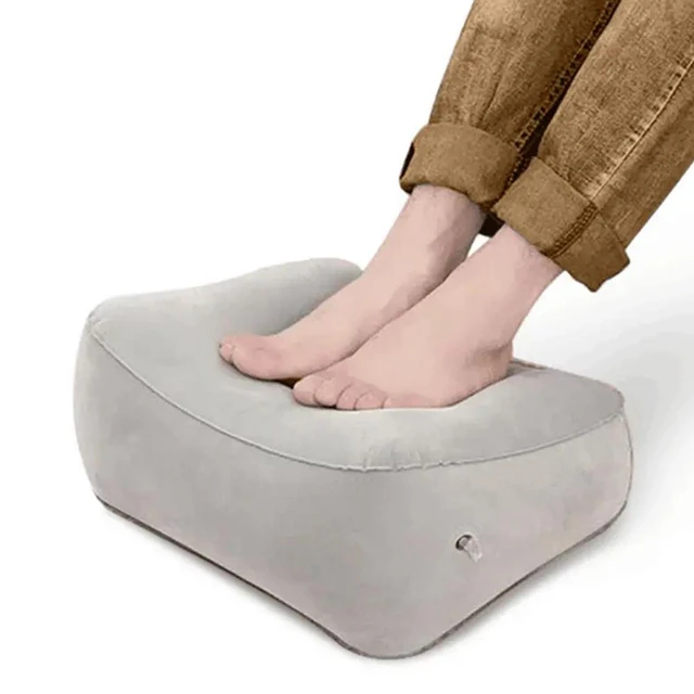 2 Heights Adjustable Foot Rest Under Desk, Soft Memory Foam Footrest Under  Desk for Foot Rest At Work, Home, Airplane, Travel - AliExpress