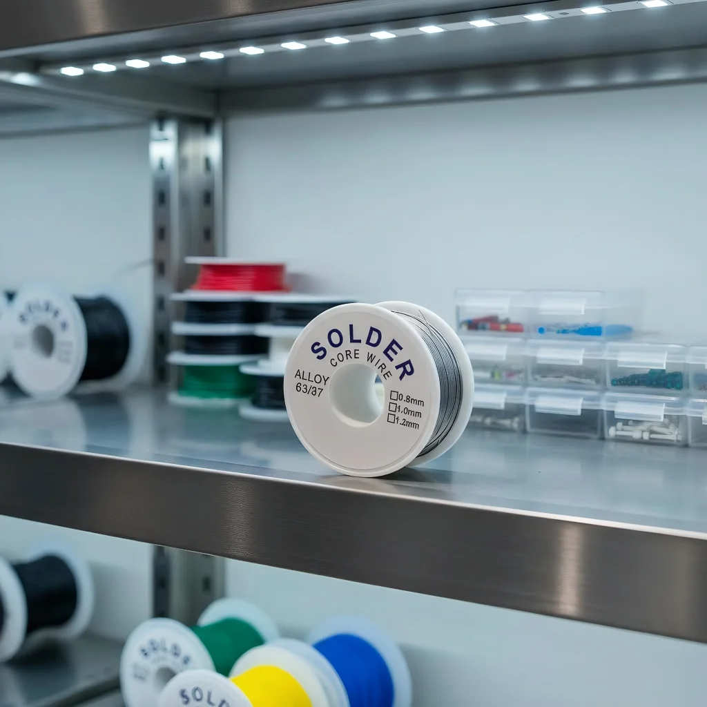 Lutka z ołowiu 50 g, wata do lutownicza, lutownica elektroniczna