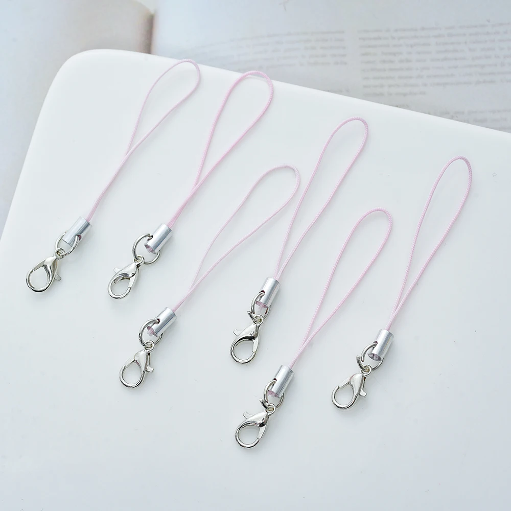 Lanyard Cord Set with Lobster Clasp Keychain Accessories - Pack of 20