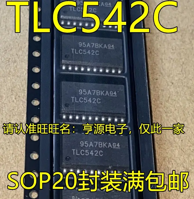 

Free shipping TLC542 TLC542CDWR IC TLC542C 5PCS
