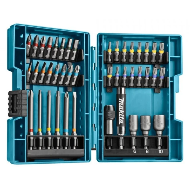 Makita Accessoires B-36170 ' Jeu d''embouts de vis 47 pièces