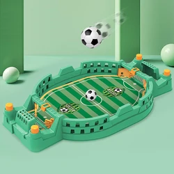 Mini Tabletop Interactive Soccer Game - Family Fun Catapult Sports Toy (Green)