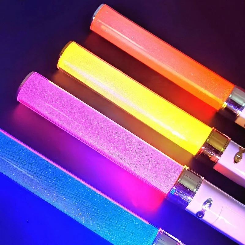 LED Foam Glow Stick Multi-mode Flicker Change Multi-color Glowing