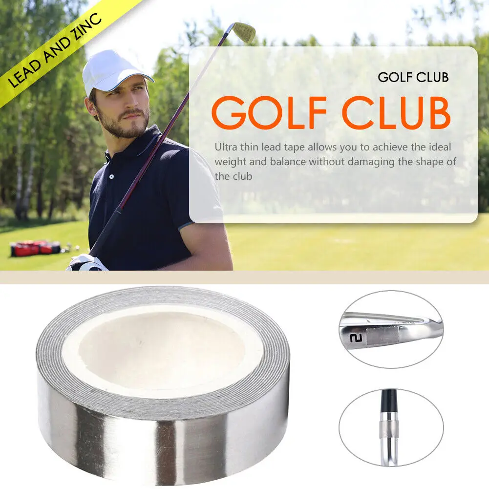 

30~200g Golf Adhesive Lead Tape Lead Weights Golf Club Tennis Racket Iron Putter Weighted Lead For Clubs Tennis Badminton Access