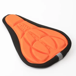 Enhanced Mountain Bike Saddle Cover - Thick Breathable Super Soft Gel Cushion (Yellow)