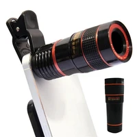 8X Long Focus Mobile Phone Lens 8x HD Zoom Monocular Phone Camera Len External Clip Phone Telescope 1