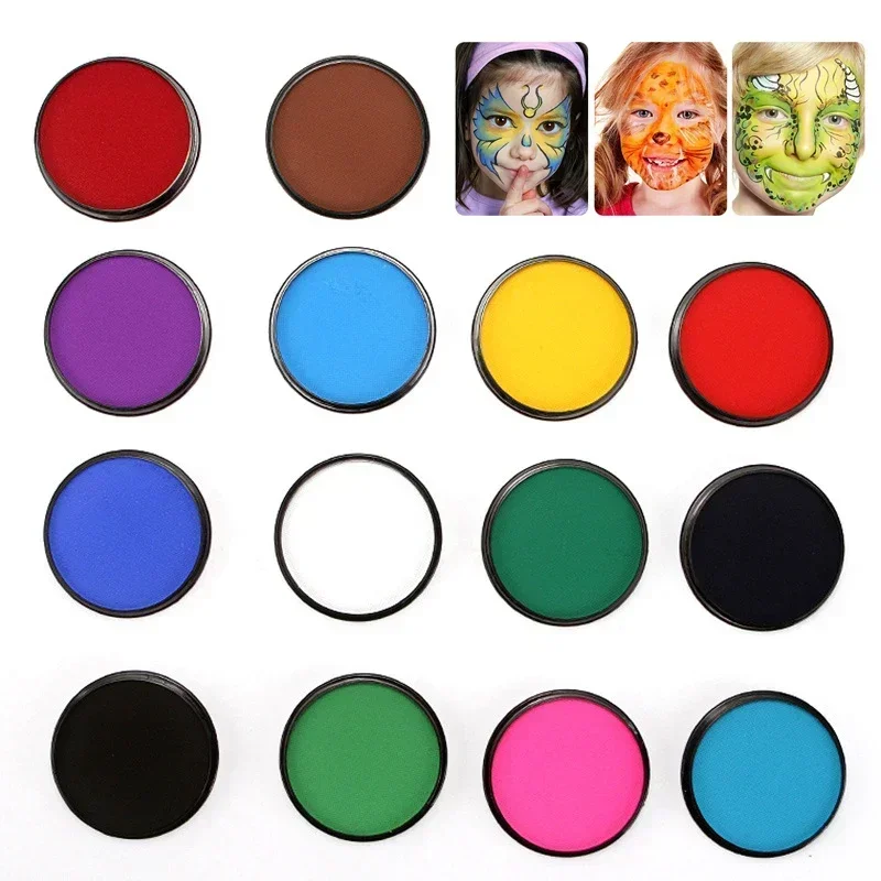 Professional Water Based Face Painting Supplier Special Effects Makeup Kit Stage Makeup Face And Body Painting Palette For Kids 2