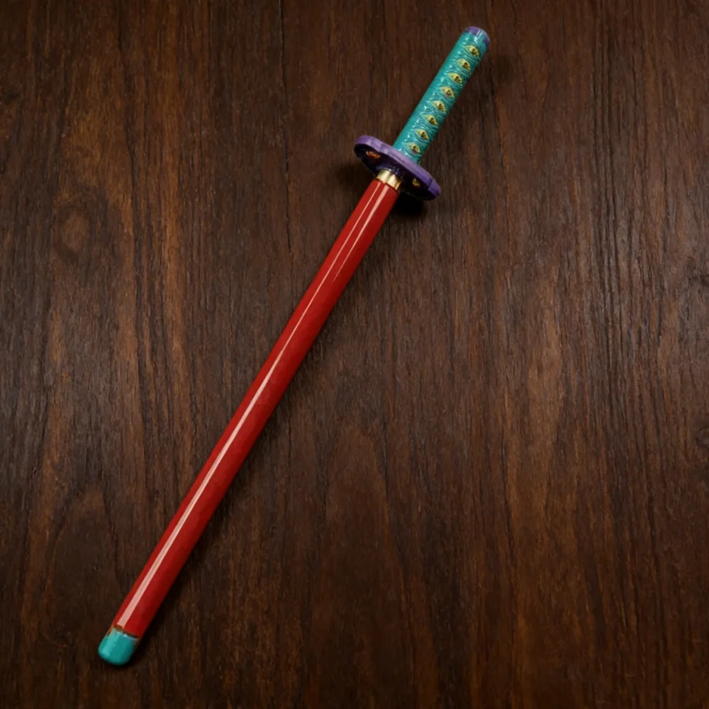 일본 애니메이션 악마 모델 젤 펜 검정 리필 코스프레 소품 어린이 학생 선물 슬레이어 무기 검