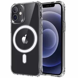 Clear Ultra Shockproof Magnetic Protective Phone Case with Soft Shell - iPhone 11 Pro Max