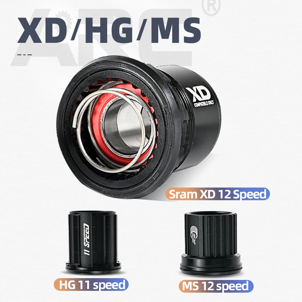 ARC 32H Boost Hub 36T/54T Ratchet HG XD MS 8 9 10 11 12 Speed