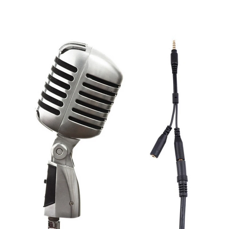 Lavalier Mobile Phone Microphone Mini Recording Karaoke Small Microphone With 3.5 Audio Cable For Interview Conference gaming mic