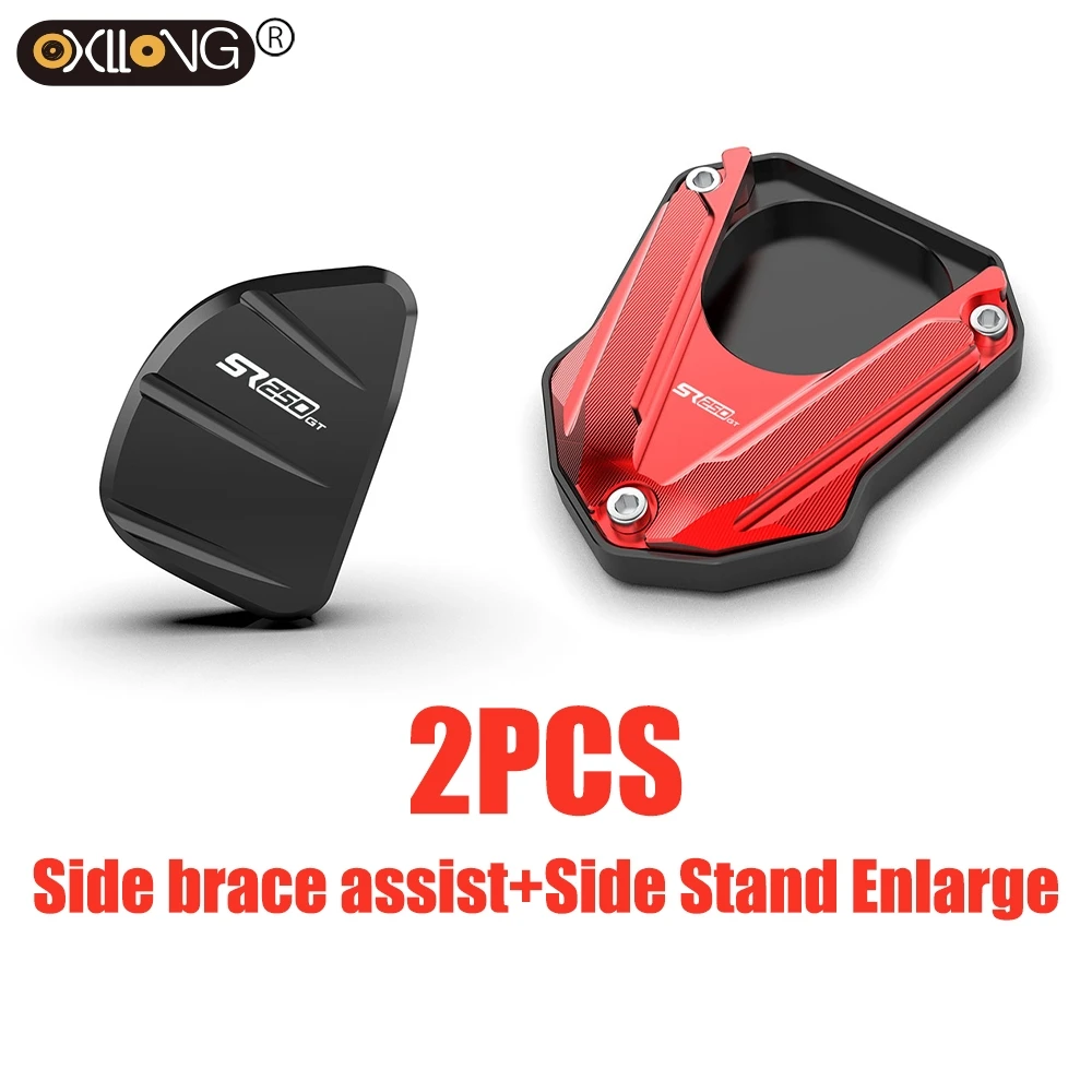 Enhanced CNC Kickstand Foot Side Stand Enlarger - Premium Motorcycle Accessory