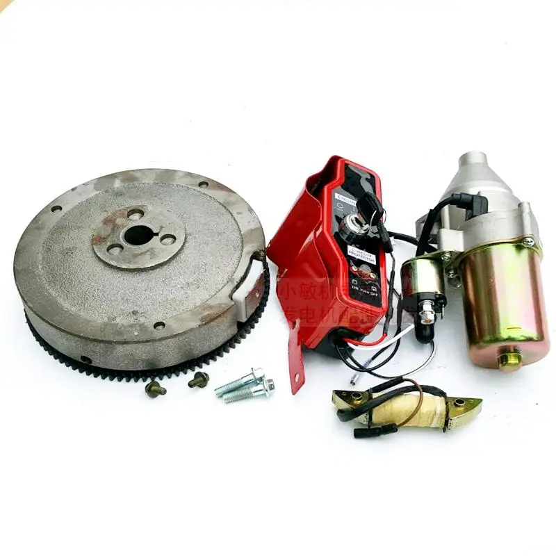 

Gasoline Generator Accessories 188F 190F 192fgx390 8kw6.5kw Modified Electric Starter Full Set of Motor
