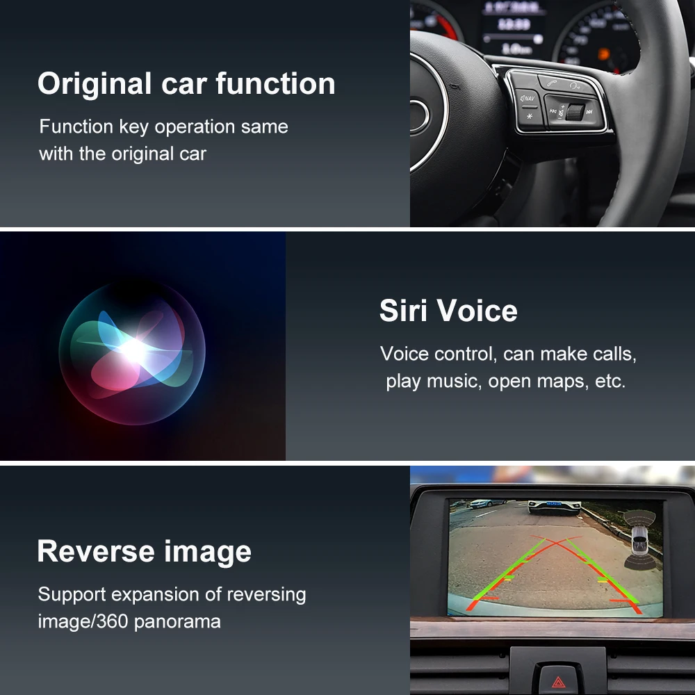 2023   Apple Carplay  ȵ̵ Auto ڵ ̽  A6 C7 S6 RS6 A7 S7 RS7 For Audi Carplay