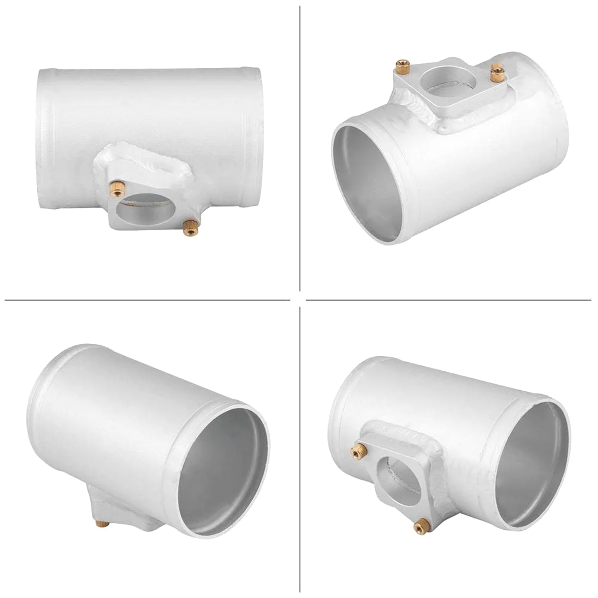 63mm Car Intake Pipe Air Flow Meter Base Engine Modified Intake Sensor for Toyota Honda Subaru Mazda