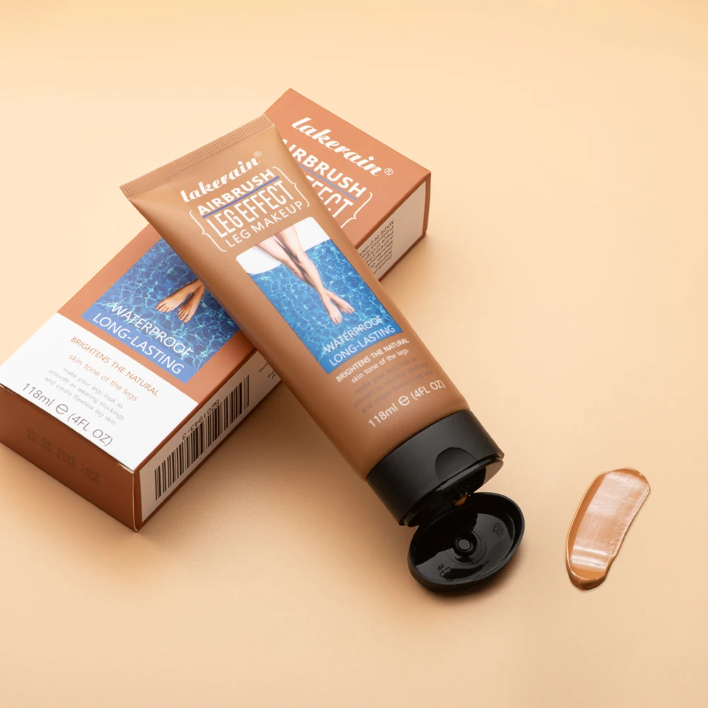 Leg Makeup Moisturizing Liquid Body Foundation Fake Cream Care Body Even Skin Skin Tan Tanning Lotion Tone
