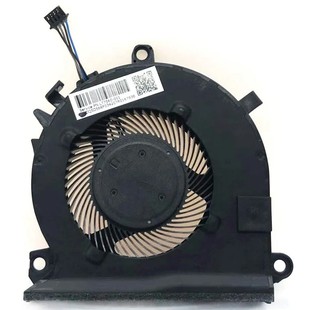 Laptop CPU Cooling Fan DFS2000055K0T DC5V 0.5A 4PIN for HP Pavilion Gaming 15-EC L77560-001