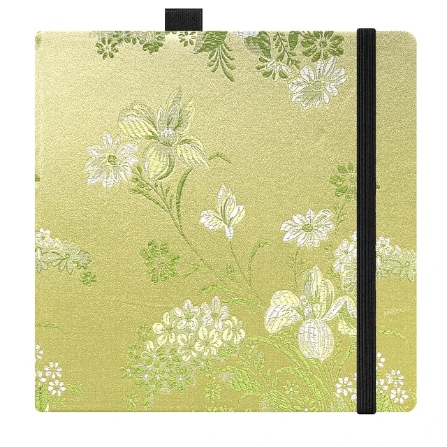 Square 20.5cm/8 Marker Paper Pad 110gsm Alcohol Ink Bristol Sketchbook  Handmade Hardbound 88 Sheets 176 Pages Yellow Flower - AliExpress