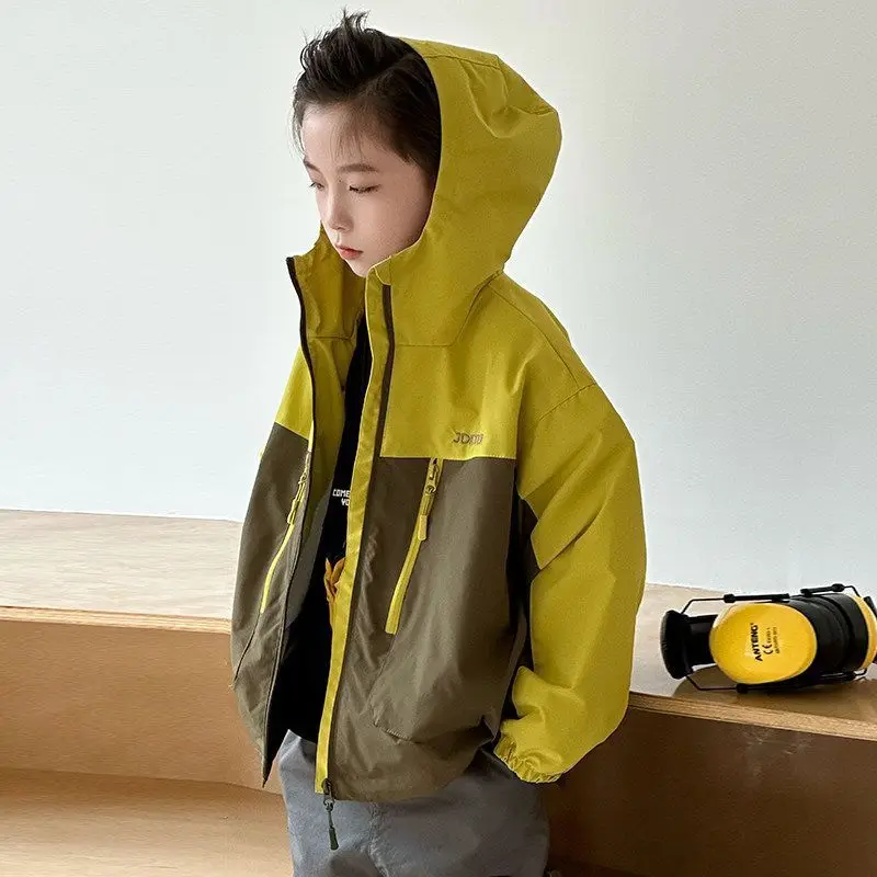 Boys Hooded Windbreaker Jacket 4