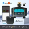 Tuya WiFi/Bluetooth-compatible 2-Way Water Timer Smart Solenoid Valve for Home Garden Wireless Phone Remote Watering Controller 5