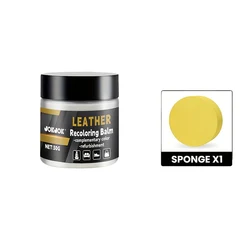 Premium White Leather Repair & Restoration Solution - Professional - Grade, Quick - Drying Formula for Instant Scratch and Tear Repair (30g)