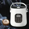 New style  car home dual use Rice Cookers self-driving portable rice cooker 12v 24V 220V truck smart rice multi cooker 4