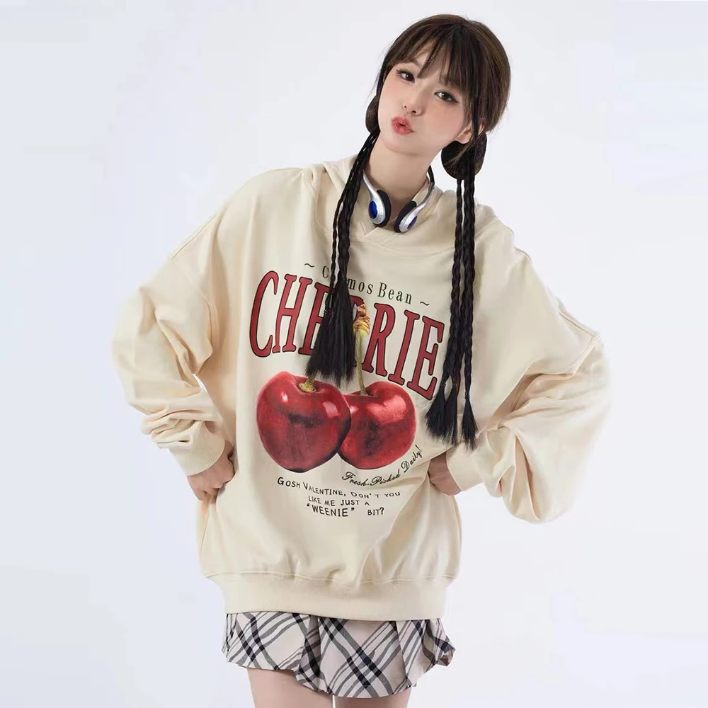【Aelfric Eden】Blurring Cherry ウォッシュド パーカー 2色 Aelfric Eden】Blurring Cherry ウォッシュド パーカー 2色