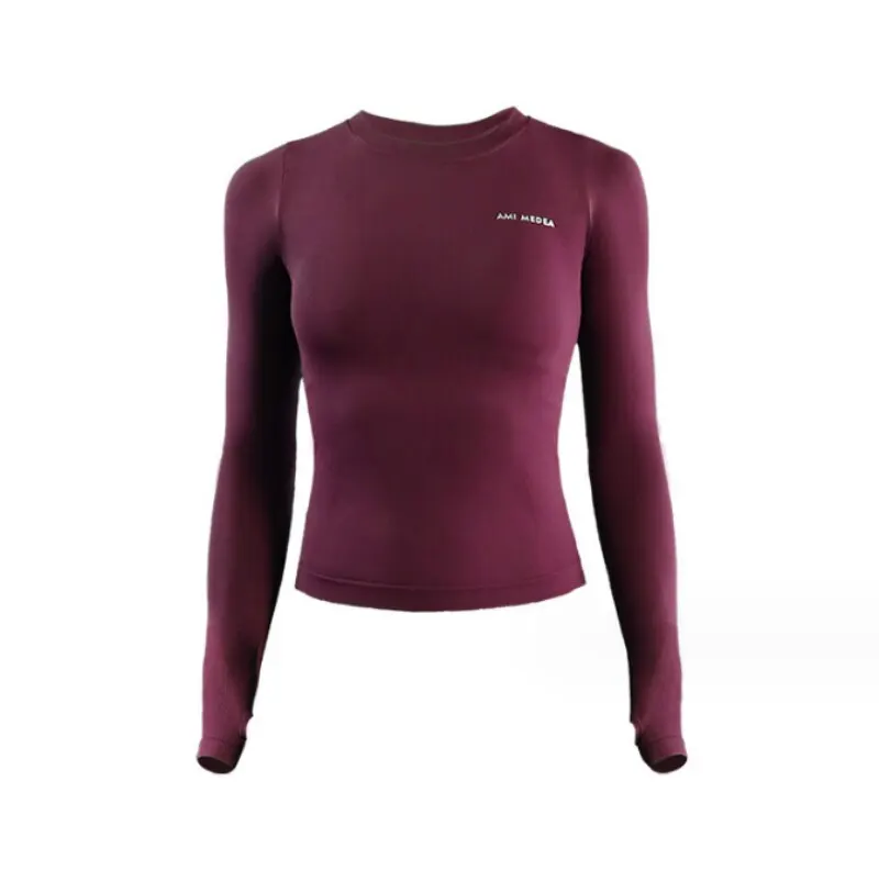 Long Sleeve Yoga Shirts Sport Top Fitness Clothes Wear for Women Gym Femme Jersey Mujer Running Best Sellers In Women's Clothing