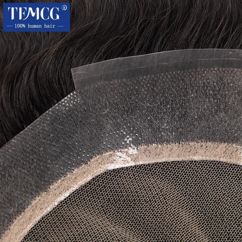 Australia Male Hair Prosthesis Lace PU Base Breathable Natural Hairline Natural Human Hair Toupee Man Wig Exhaust Systems human hair toupee