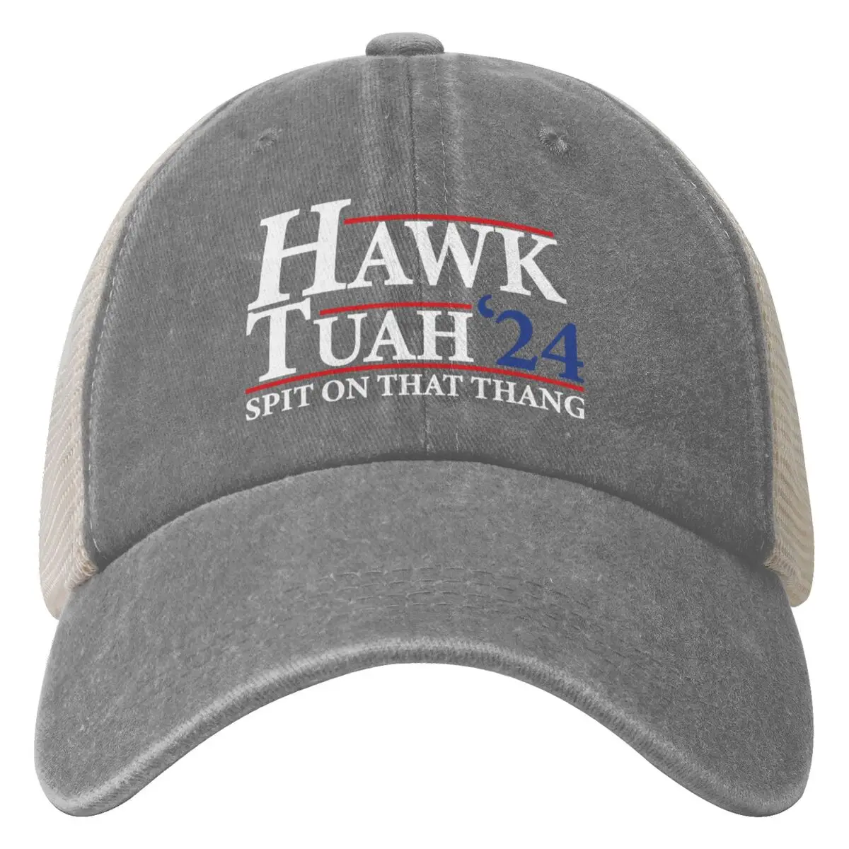 

Бейсболка Hawk Tush с сетчатой спинкой, охлаждающая шапка-тракер для кандидатов в президенты, пародия, регулируемая