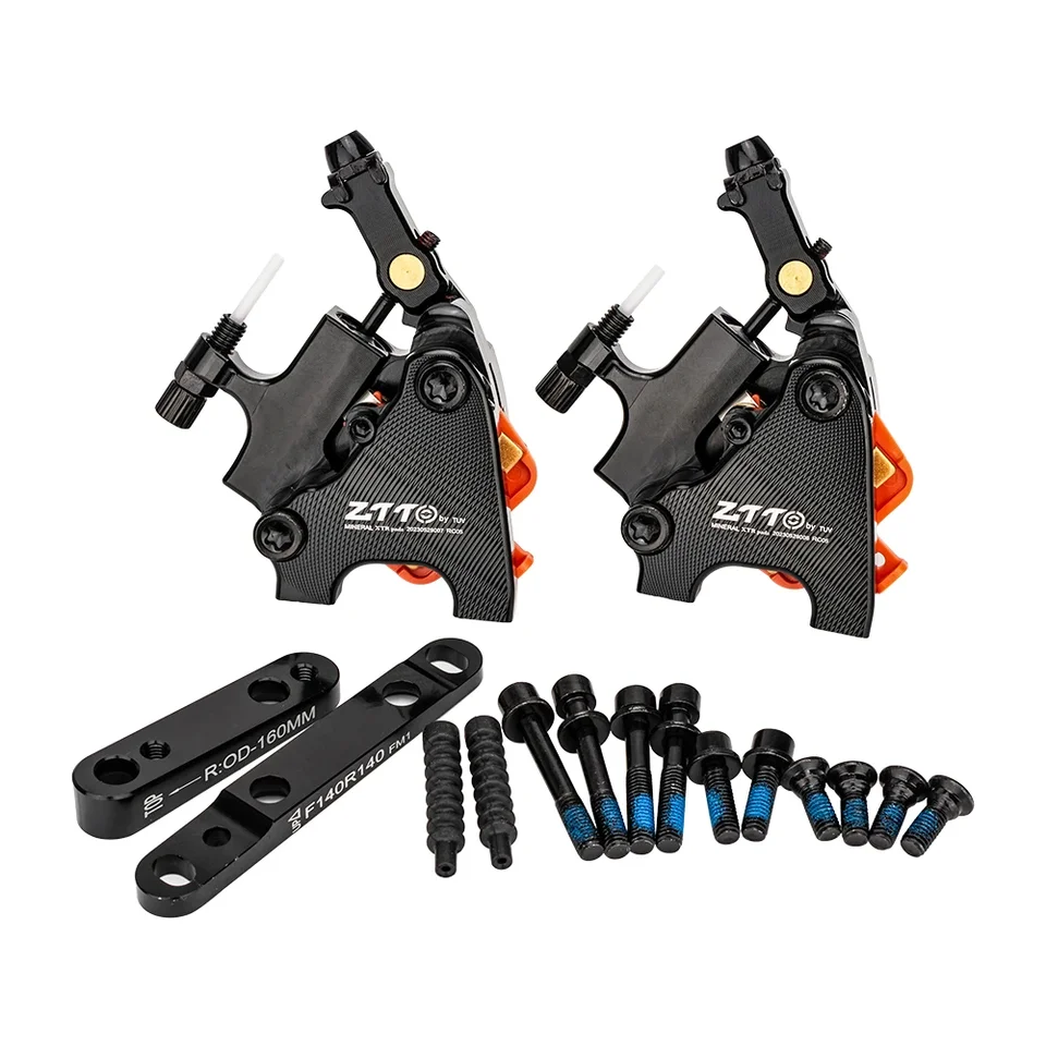 Ztto-ロードバイク用油圧ディスクブレーキ,フラットキャリパー