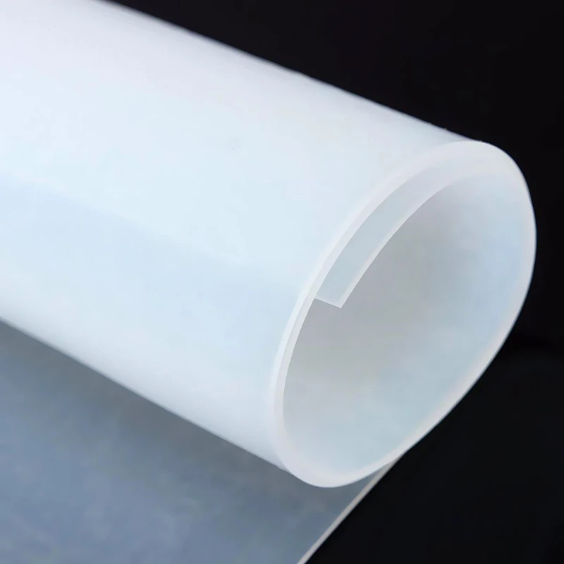 

1pcs 500*500mm Silicone Rubber Sheet 0.1/0.2/0.3/0.4/0.5/0.6/0.8/1/1.5/2/2.5/3mm Thickness Heat-resistant Plate Translucent Mat