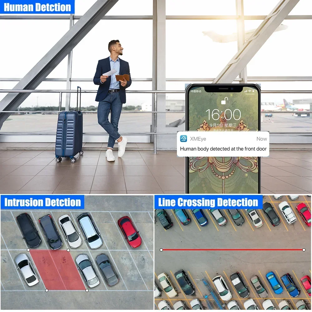 Network Video Recorder Wifi NVR Mini 4CH 8MP/8CH 5MP 3MP XMeye WIFI Video Recorder For Wireless Security System TF Card Slot Face Detection P2P H.265