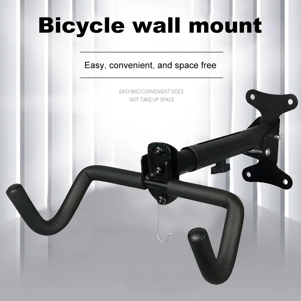 Bike Wall Beam Road Hanging Rack Bicycle Rack Wall Hook Foldable Cycling Rack Hook Wall Mount Bike Hanger Bicycle Accessories