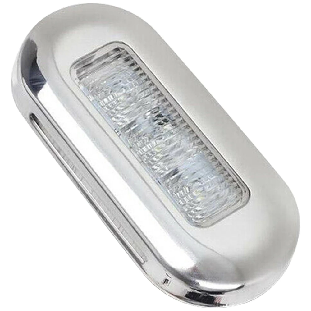 Marine Boat Transom LED Stern Light 3LED LED Courtesy Light Waterproof LED Tail Lamp Boat Turn Signal Light Boat Yacht Accessory