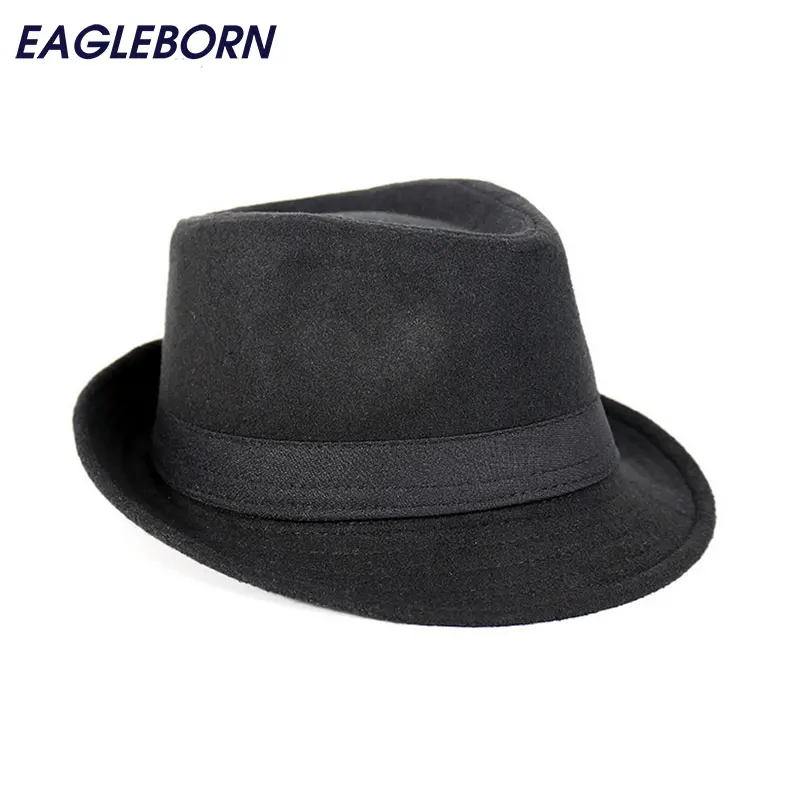 Sombreros Fedora de ala ancha para hombres, Gorras de Jazz, sombrero de copa plana, estilo breve, boda, iglesia, nuevo envío gratis _ - AliExpress Mobile