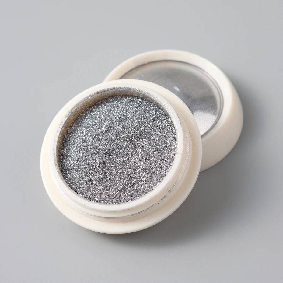 Chrome Silver Cat Eye Magnetic Nail Powder Metallic Mirror Nail Art Pigment Dust UV Gel Magnet Glitter for Manicure Decoration