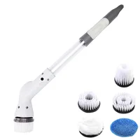 Electric Spin Scrubber Bathroom Scrubber Cordless Shower Scrubber with 5 Replaceable Brush Heads for Bathroom Kitchen Cleaning 4