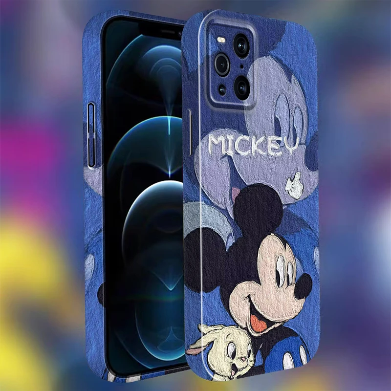 Funda para Oppo A54s Oficial de Disney Mickey y Minnie Beso - Clásicos  Disney