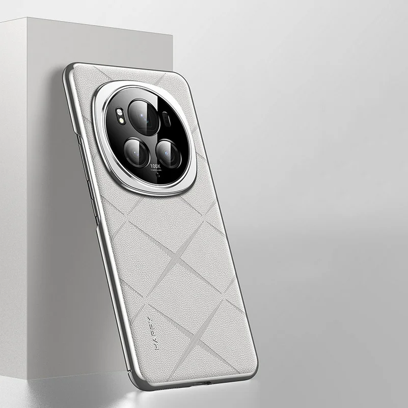 Elegant Leather Camera Lens Protection Case – Premium Texture, Hard Slim Cover
