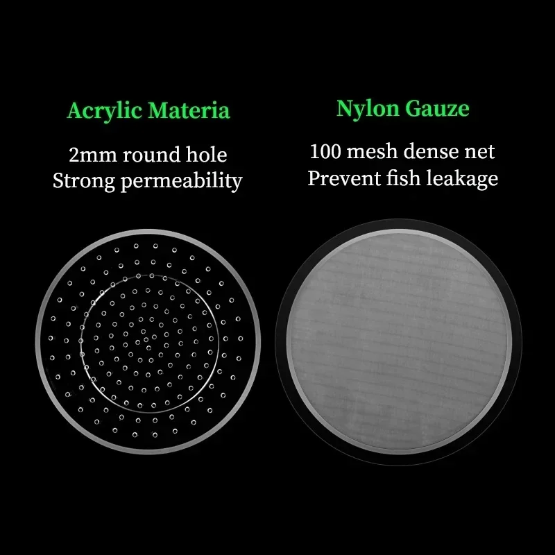 Floating Fish Tank Acrylic Guppy Breeding Box Aquarium Incubator Small Fish Birthing Room Suspension Isolation Box Accessories