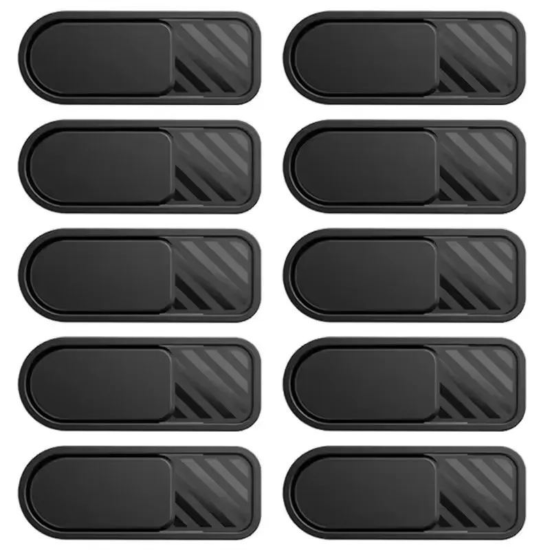 Universal Privacy Webcam Cover for Laptops, Tablets, and Smartphones - Set of 1/5/10