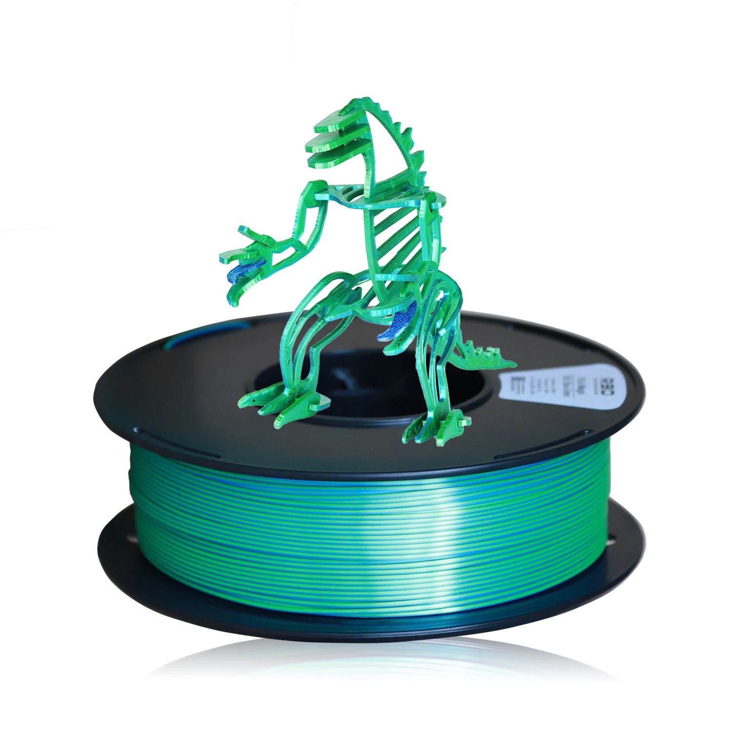 Createbot two-tone1kg filament Dual color  1.75mm 1kg  ±0.02mm A roll of filament comes in two colorsSpool 3D Printing Material polypropylene 3d printer filament 3D Printing Materials