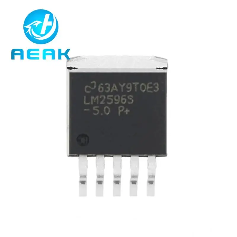 10 Pz/Lotto Lm2596S-5.0 To-263 Lm2596S Lm2596 150 Khz 3A Regolatore Di Tensione Step-Down Originale Nuovo Elettronico All'Ingrosso