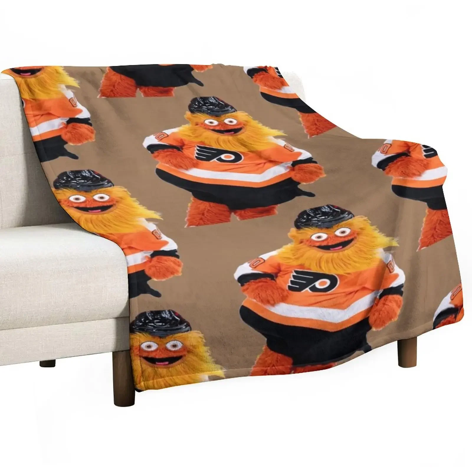 

Gritty mascot shirts Throw Blanket Baby Nap Blankets