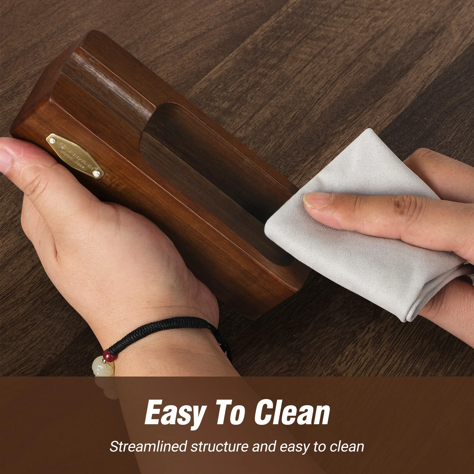 Cigar Ashtray Wooden Ashtray Smokers Outdoor Home Office Decoration Useful Portable Travel Smoking Lover's Gift
