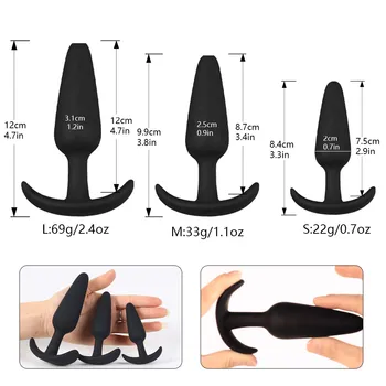 Thrusting Anal Vibrator Male Prostate Massager Stimulator Wireless Butt Plug Dildo Vibrator for Men Analplug Sex toy for Woman 5