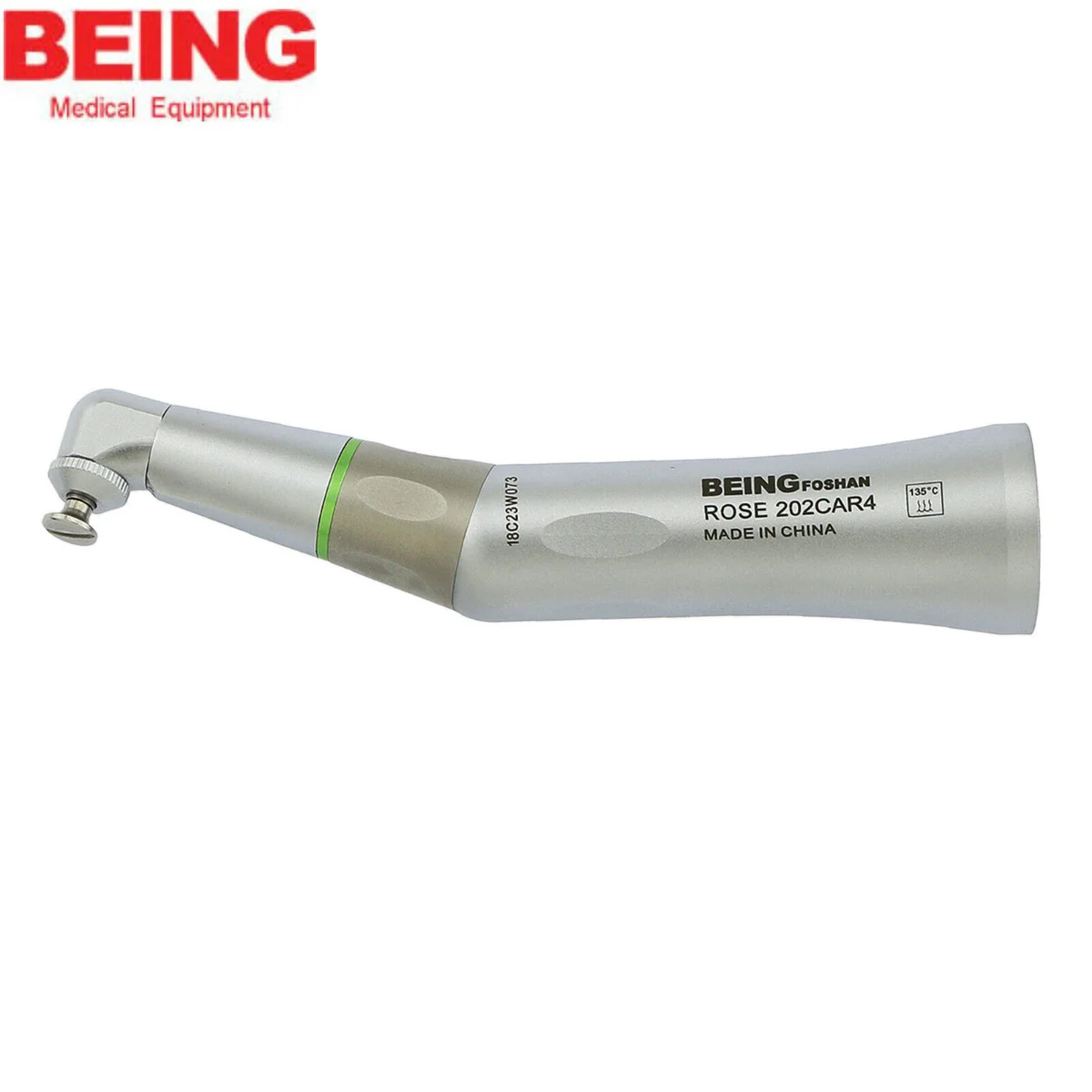 Dental Prophy Contra Angle Handpiece - 1:1 Screw-in, NSK Style, Low Speed For Polishing