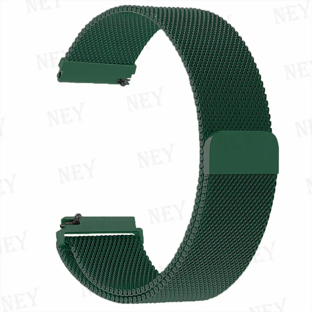 Stylish Milanese Loop Strap - Premium 20mm/22mm Adjustable Metal Bracelet