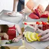 316 Board Kitchen Titanium Cutting Boards For Stainless 304 Steel Thickened Double-sided Food Grade Portable Fruit Meat Chopping 4